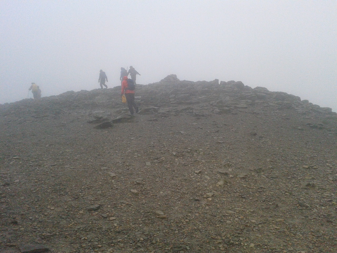 Photo of The summit cairn at Helvellyn