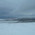 The view over Belmont towards Darwen Hill.