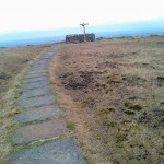 Photo of The slabbed path up to Great Hill