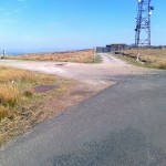 Photo of the meeting of the paths.